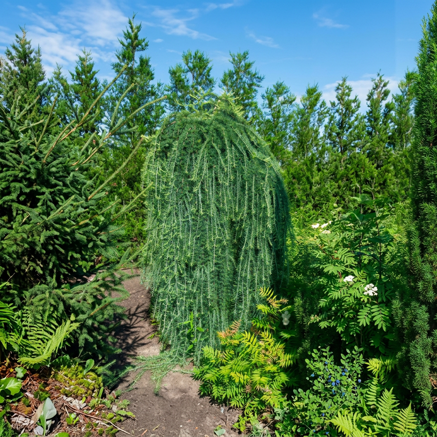 Larix kampf. 'Stiff Weeper'