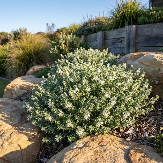 Westringia fruticosa (Flor blanca)